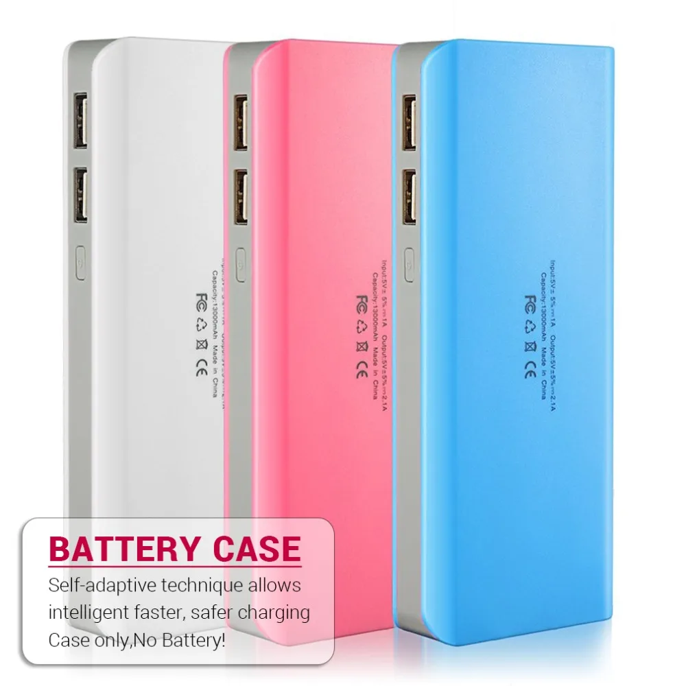 Portable Power Bank Case Large Capacity External Power Bank Battery Charger Suitable For Android For IOS ,Not include Battery Portable Power Bank Case Large Capacity External Power Bank Battery Charger Suitable For Android For IOS ,Not include Battery