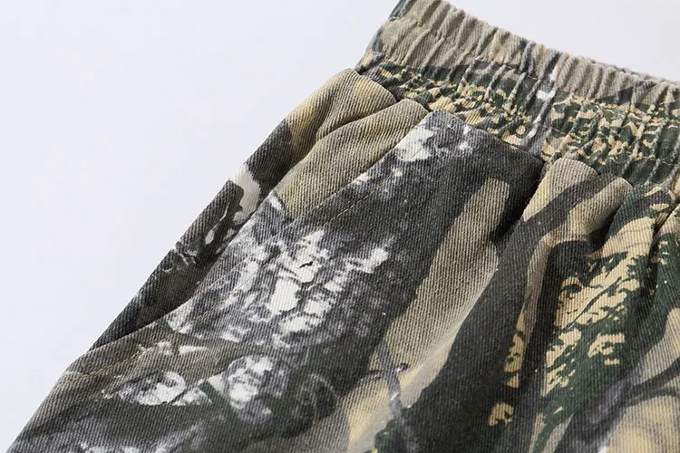 Camo Cargo Shorts 5