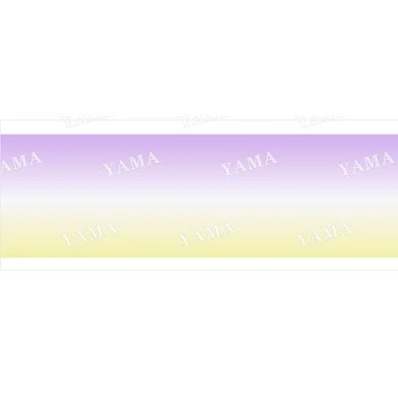YAMA 25 мм шириной 1 дюйм Полиэстер градиент цвета радуги печатных органзы ленты для рукоделия украшения Свадебная вечеринка - Цвет: 601C