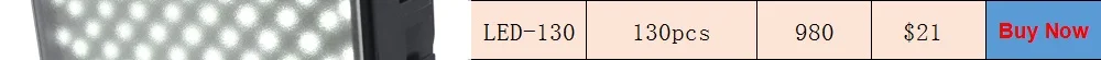 Mcoplus Bi color 198 светодиодный светильник для видео 3200 K/7500 K Регулировка цветовой температуры для DV видеокамеры и цифровой зеркальной камеры