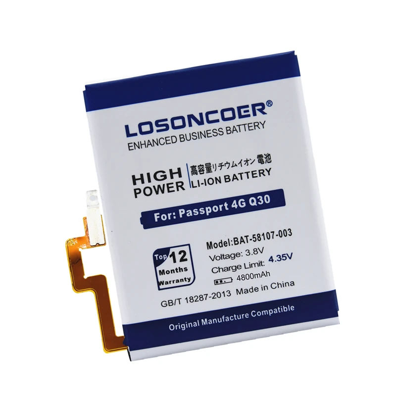 BAT-58107-003 for BlackBerry Passport 4G Q30 SQW100-1 SQW100-3 Windermere Smart Phone Battery+Tracking Number (1)
