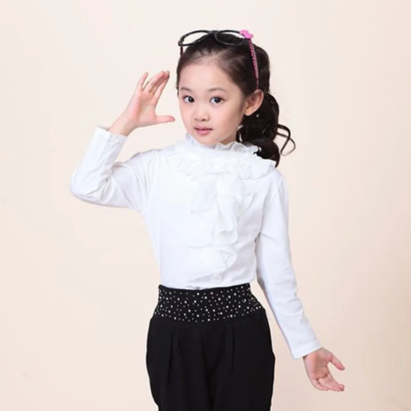 White uniform blouse styles for women 2016