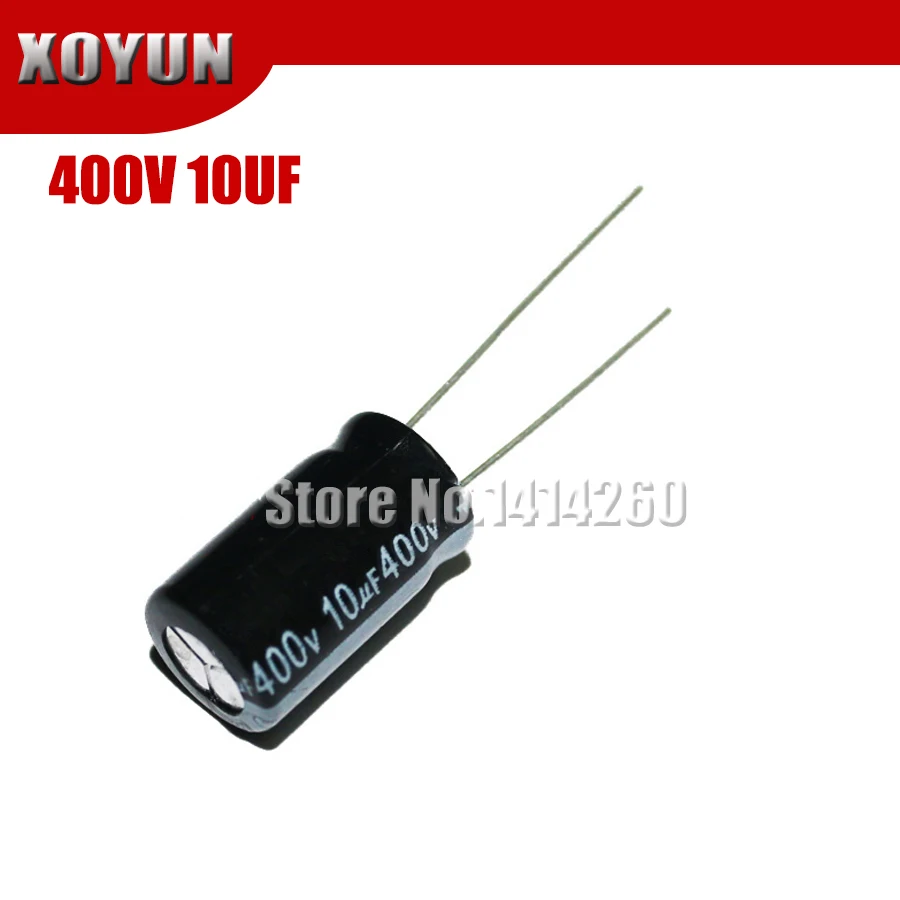 10 шт. высококачественный электролитический конденсатор 400V10UF 10*17 мм мкФ 400V |