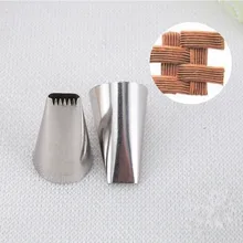 47# глазурь трубопроводов сопла украшения торта инструменты выпечки Кондитерские принадлежности для выпечки, помадка Инструменты для выпечки Uroomee