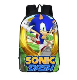 Sonic Boom детские школьные рюкзаки для девочек портфель мальчика аниме подростковый