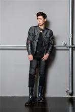 2016 new uglyBROS UBJ05 retro jersey / motorcycle jeans / summer mesh men’s casual clothes / 2 color black blue