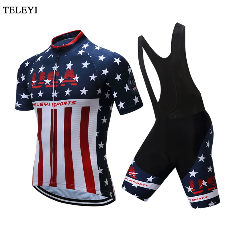 manga curta Da Bicicleta Da Bicicleta Camisas Curtas definidos