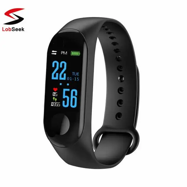 

M4 Smart Wristband Fitness tracker Bracelet Waterproof bluetooth smartwatch LED Message Heart Rate monitor smart bracelet