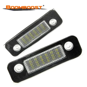 

12V White Number SMD LED 12V License Plate Light Lamp For Ford Fusion for Mondeo MK2 for Fiesta MK5 2pcs
