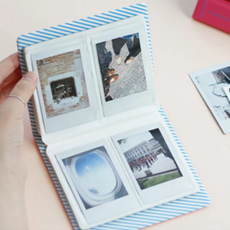 Фото 1 шт. альбом моментальные карманы для хранения Polaroid Мини 64 Корея Фото чехол Fotografia
