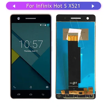

3PCS For Infinix Hot S X521 LCD Display Touch Screen Assembly Glass Panel Digitizer Touch Sensor Replacement For Infinix X521