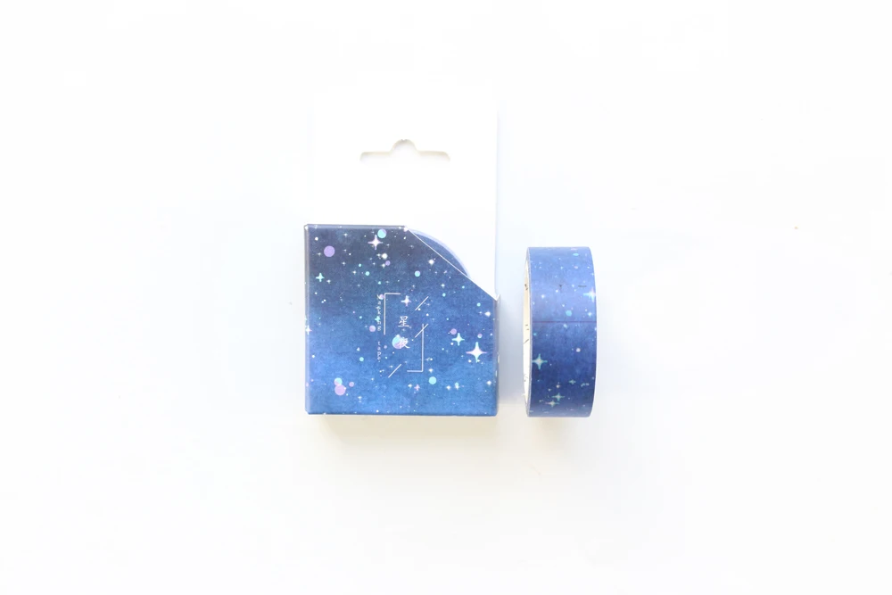 Domikee креативный кавайный узор с небесными звездами японский декоративный бумажный скотч для дневника планировщика мульти DIY ремесло Маскировочные ленты