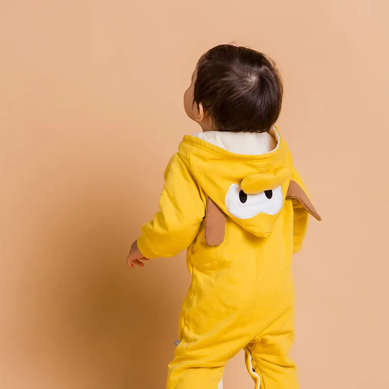 Baby Boy Girl Romper Spring Autumn Fashion Toddler Baby Long Sleeve Animal Patchwork Overall for Outwear Infant Girls Costume (11)