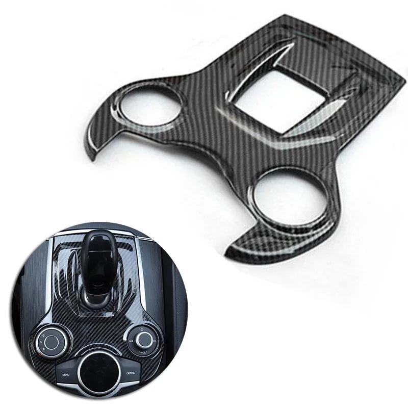 

ABS Panel Cover Switch Trim Carbon Fiber For Alfa Romeo Giulia Stelvio