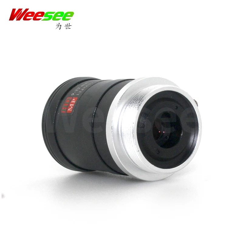 WS 9 22 мм MP HD CCTV объектив Ручной варифокальный Ирис Объектив CS крепление F1.4 1/3