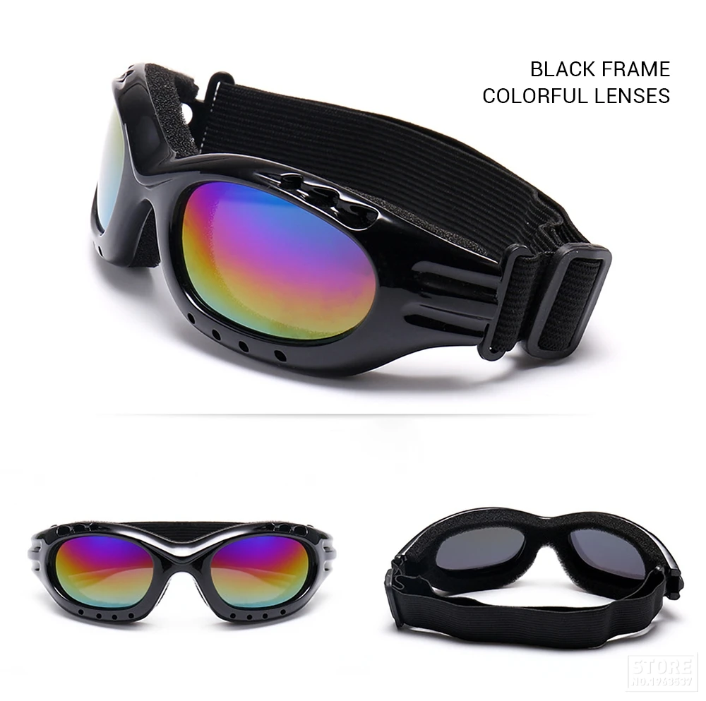 Мотоциклетные очки для мотокросса очки с защитой от ультрафиолета Винтаж ветрозащитный для верховой езды в стиле ретро пылезащитный байкерские Мото шлем очки