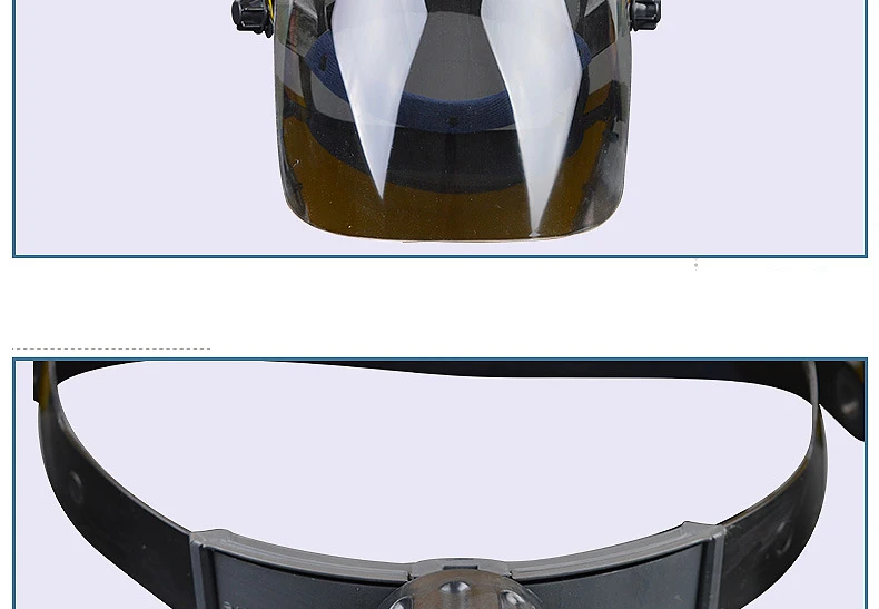 New Protection mask PC transparent anti-shock anti-splash mask light weight and comfortable for kitchen cooking working welding
