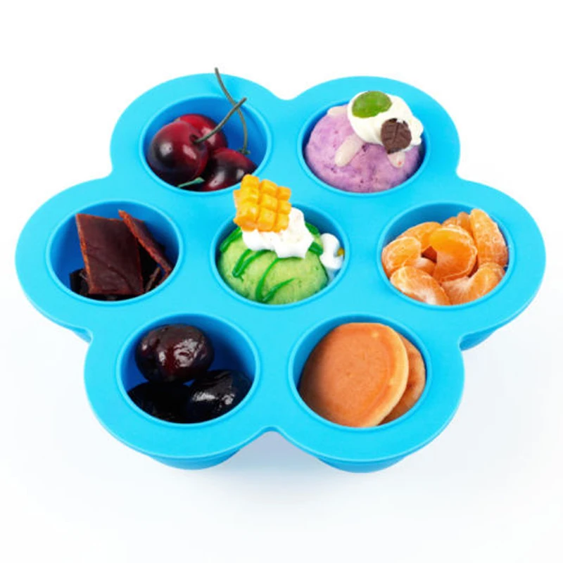 Silicone Egg Bites Molds for Instant Pot Accessories - Fits Instant Pot 5,6,8 qt Pressure Cooker Ice Cube Tray with Lid