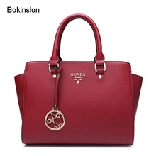 Bokinslon сумка для женщин, коровья кожа, спилок, модная женская сумка с крыльями, популярные элегантные женские сумки