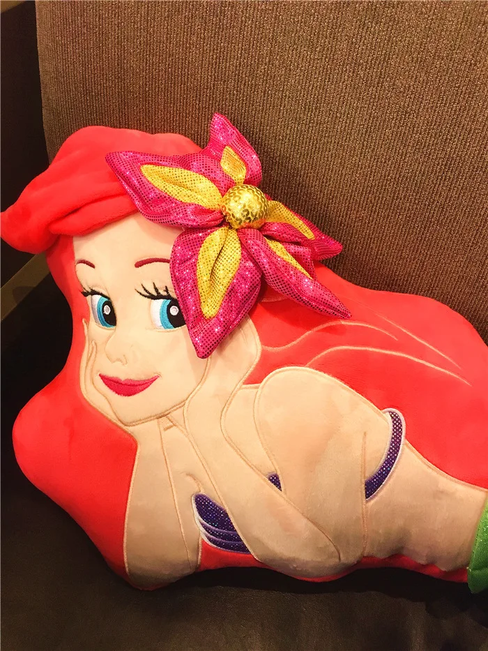 Большой 1 шт. 120 см маленькая Русалочка Ариэль принцесса плюшевые игрушки милые мягкие вещи кукла подушка дети девочки подарки на день рождения