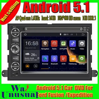 

WANUSUAL 7'' Octa Core 32G 4G RAM Android 6.0 Car DVD Player for Ford Fusion for Ford Explorer 2006-2009 for Ford 500 2005-2007