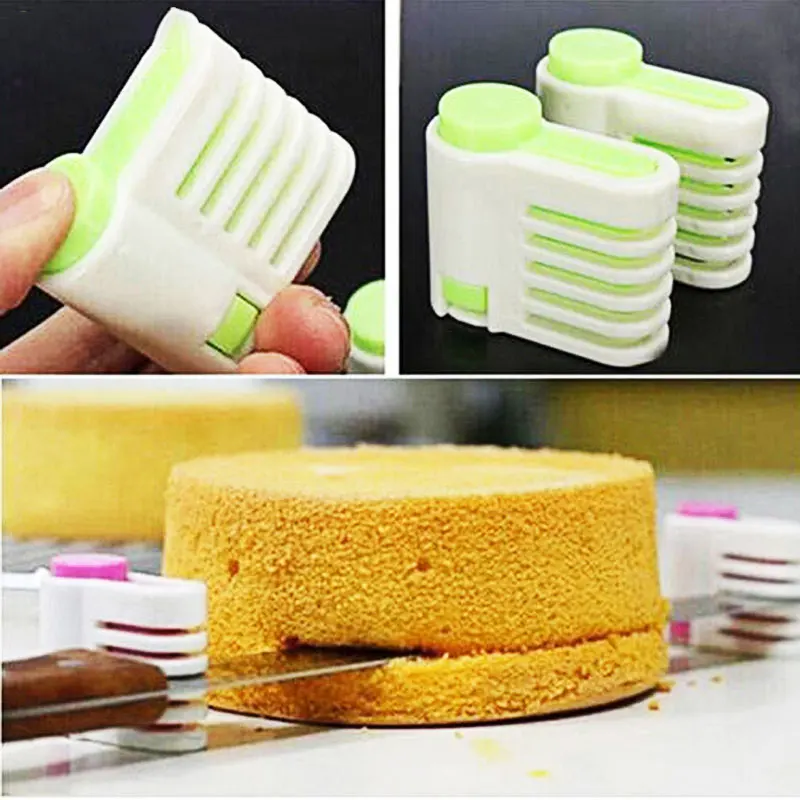 

Adjustable 5 Layers DIY Cake Slicer Cutting Fixator Bread Cutter Leveler Kitchen Bakeware Backing Pastry Accessoires Tool