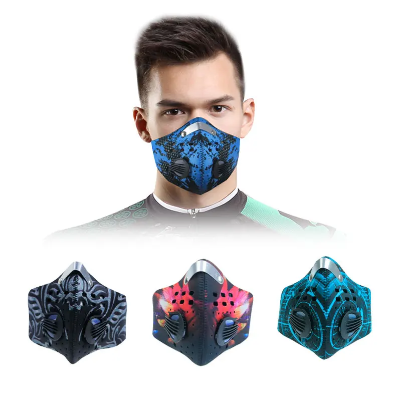 

Cotton Unisex Mouth Mask Korean style Respirator PM2.5 Anti-fog Dust Filter Windproof Face Cover Sponge Breathing Masks
