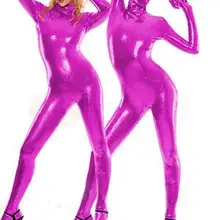 Розовый Блестящий металлический костюм зентай для всего тела, костюм второй розовой кожи, костюм для Хэллоуина, блестящий костюм для косплея