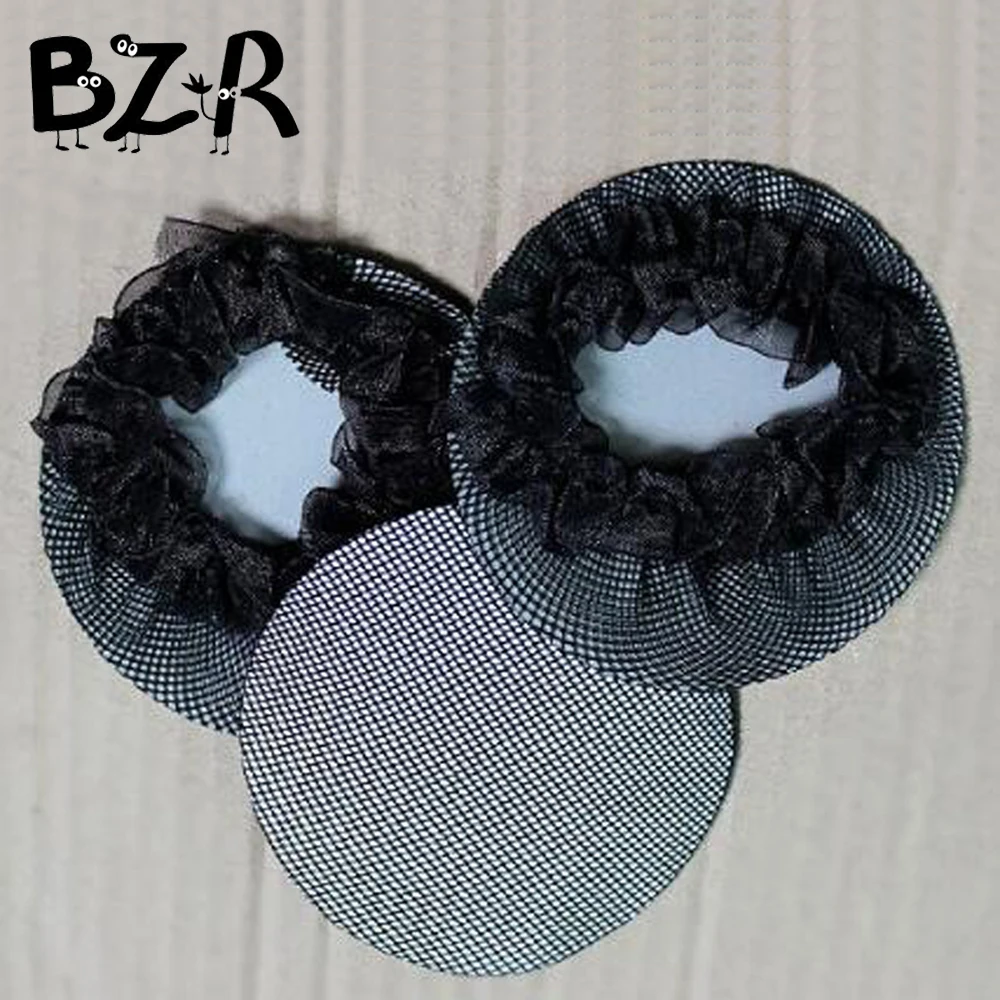 10 шт. DIY парикмахерские украшения балета сетка для волос булочка крышка снуд