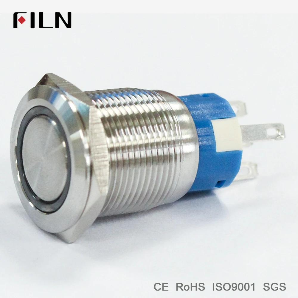 ring led red switch