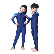 H806 Детский костюм с капюшоном и длинными рукавами для дайвинга костюм для подводного плавания, полный боди, купальный костюм для мальчиков, Солнцезащитный Для Серфинга, УФ-защита, купальник