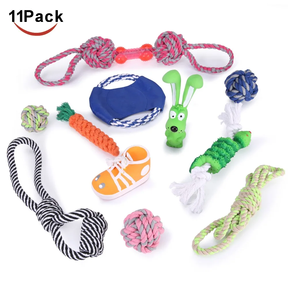 التفاعلية الكلب لعب حزمة مجموعة بن تشكيلة 11 PCS هدية-مضغ اللعب ، تحلق أقراص ، ألعاب من القطيفة ، الحبال كرات ، صرير لعب الجراء الكلاب التفاعلية الكلب لعب حزمة مجموعة بن تشكيلة 11 PCS هدية-مضغ اللعب ، تحلق أقراص ، ألعاب من القطيفة ، الحبال كرات ، صرير لعب الجراء الكلاب