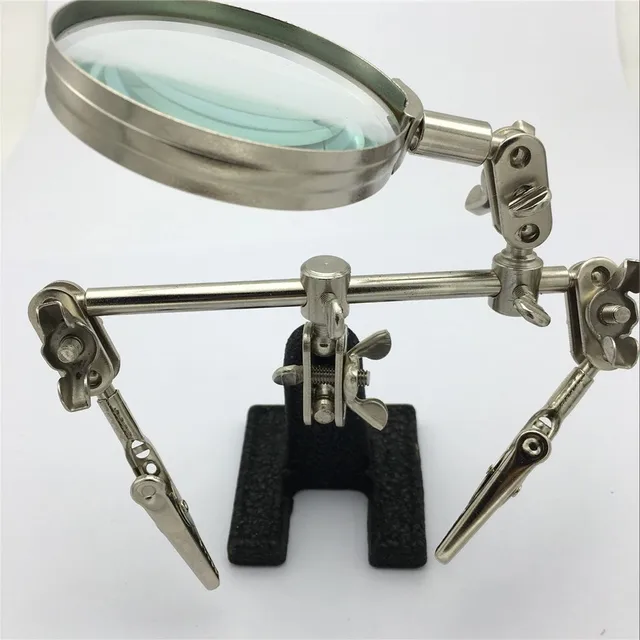 2017 New Third Hand Soldering Iron Stand Helping Clamp Vise Clip Tool