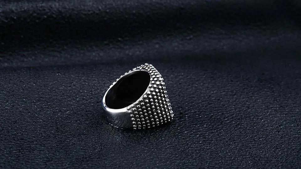 Стальное солдатское кольцо панк рок из нержавеющей стали Популярные титановые стальные готические ювелирные изделия