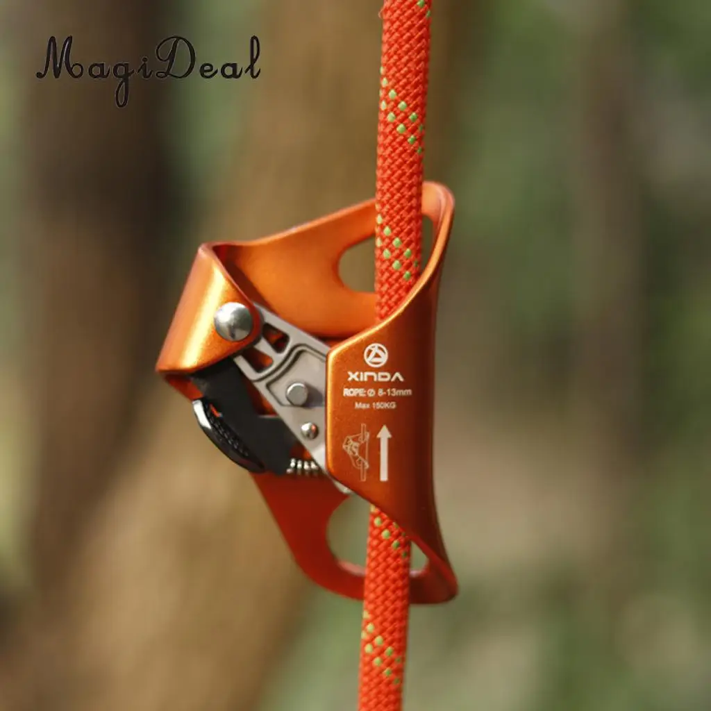 Chest Ascender Climbing Rescue Rappelling Arborist for 8-13mm Rope