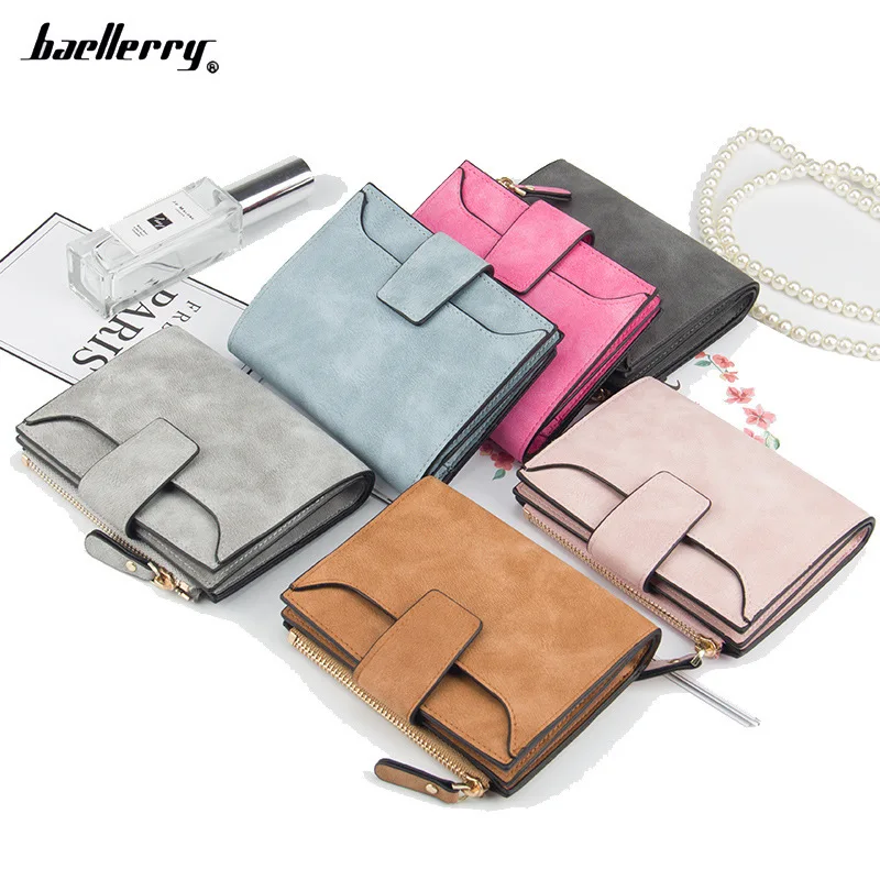 New Leather Women Wallet Hasp Small and Slim Coin Pocket Purse Women Wallets Cards Holders Luxury Brand Wallets Designer Purse New Leather Women Wallet Hasp Small and Slim Coin Pocket Purse Women Wallets Cards Holders Luxury Brand Wallets Designer Purse