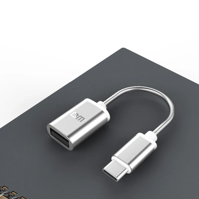 DM Тип-C адаптер Тип C-L USB C Male к USB2.0 Femail USB OTG конвертер для устройств с Тип c интерфейс