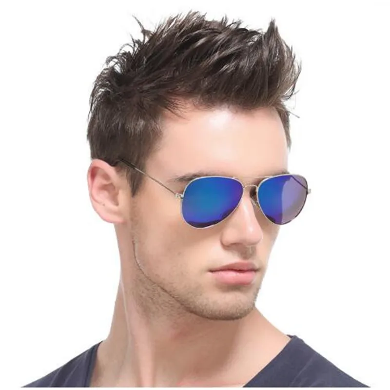 Ретро очки пилоты для мужчин и женщин, брендовые дизайнерские солнцезащитные очки, модные солнечные очки для мужчин Gafas Oculos de sol zonnebril mannen