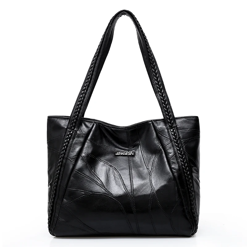  Genuine Leather Handbags For Women Bag Luxury Designer Large Capacity Shopping Bags Ladies Shoulder - 33010025167