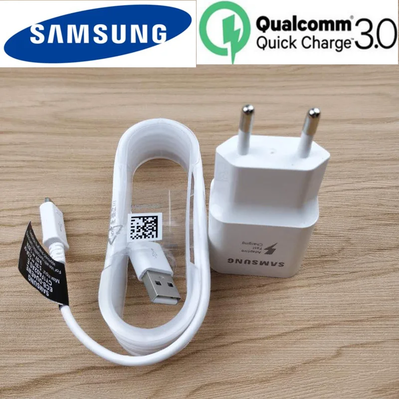 Samsung Galaxy Usb Charger Original Adaptive fast charge Travel adapter For a8 a6 2017 a5 Note 4 5 J5 J7 S6 S7 edge smartphone S