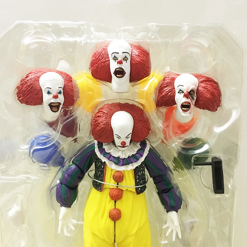 NECA это Pennywise Джокер 1990 Стивен Кинг это клоун фигурка игрушка ужас подарок на Хэллоуин