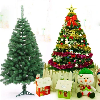 

1.5m 300T Christmas tree Fib Re Optic Star LED Colour Changing Traditional Artificial Green Flash Xmas Tree Arbol De Navidad