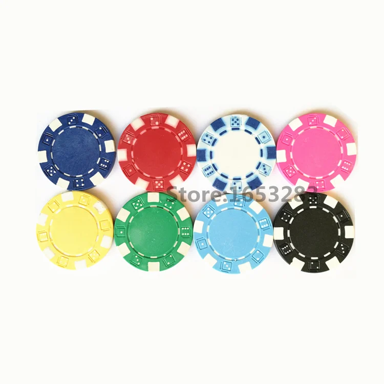 Poker Chips 8 Color 40pieces/Set Poker Tour Fancy Handfeel Casino Chip