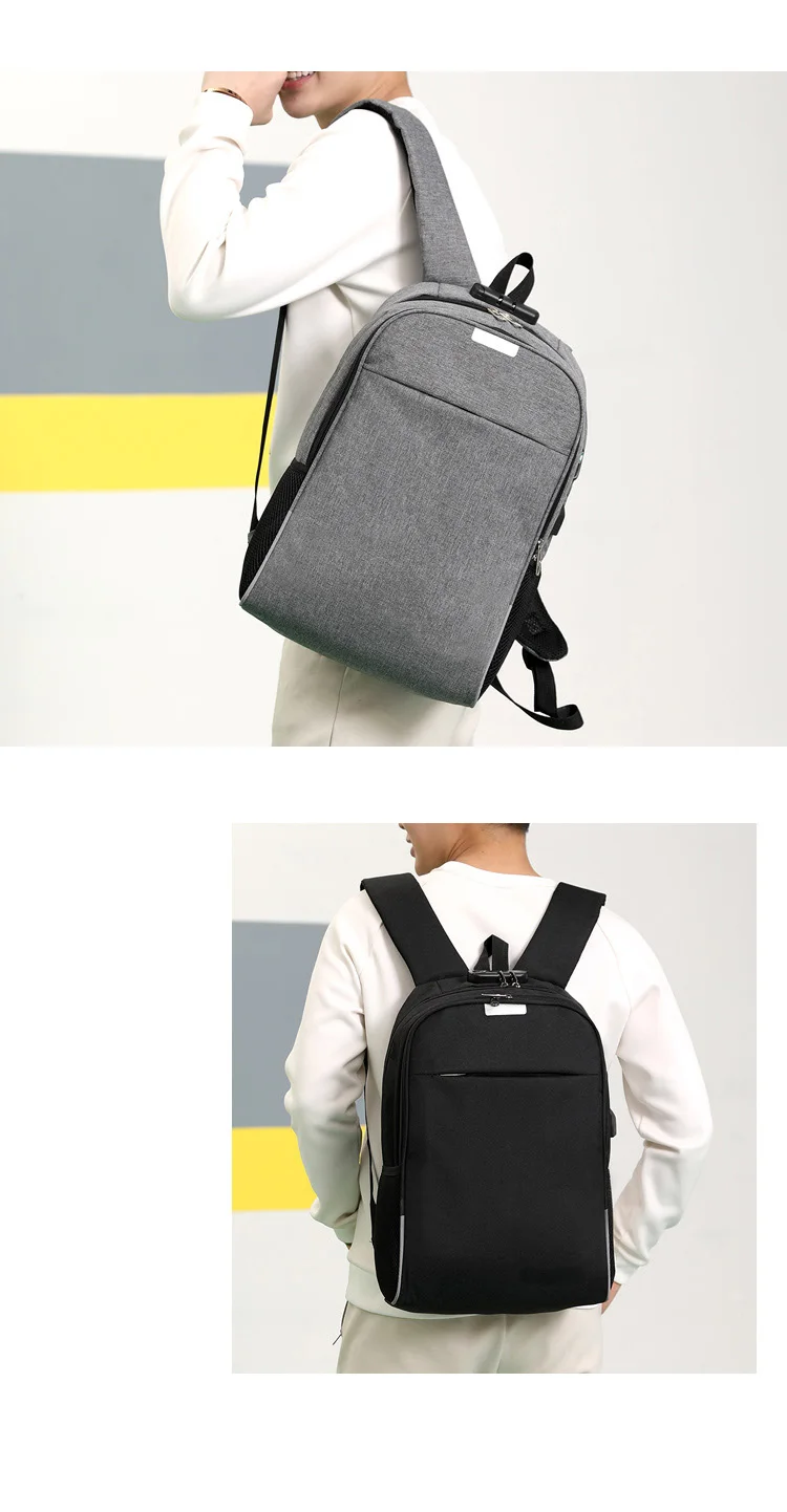 IMIDO лето продукт ручной работы плечи рюкзак мужчины и женщины USB замок безопасности Противоугонная Мода Дикая мода должна