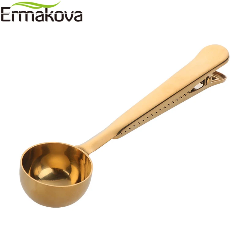 ERMAKOVA кофе круглая ложечка из нержавеющей стали мерный совок 1 чашка молотый