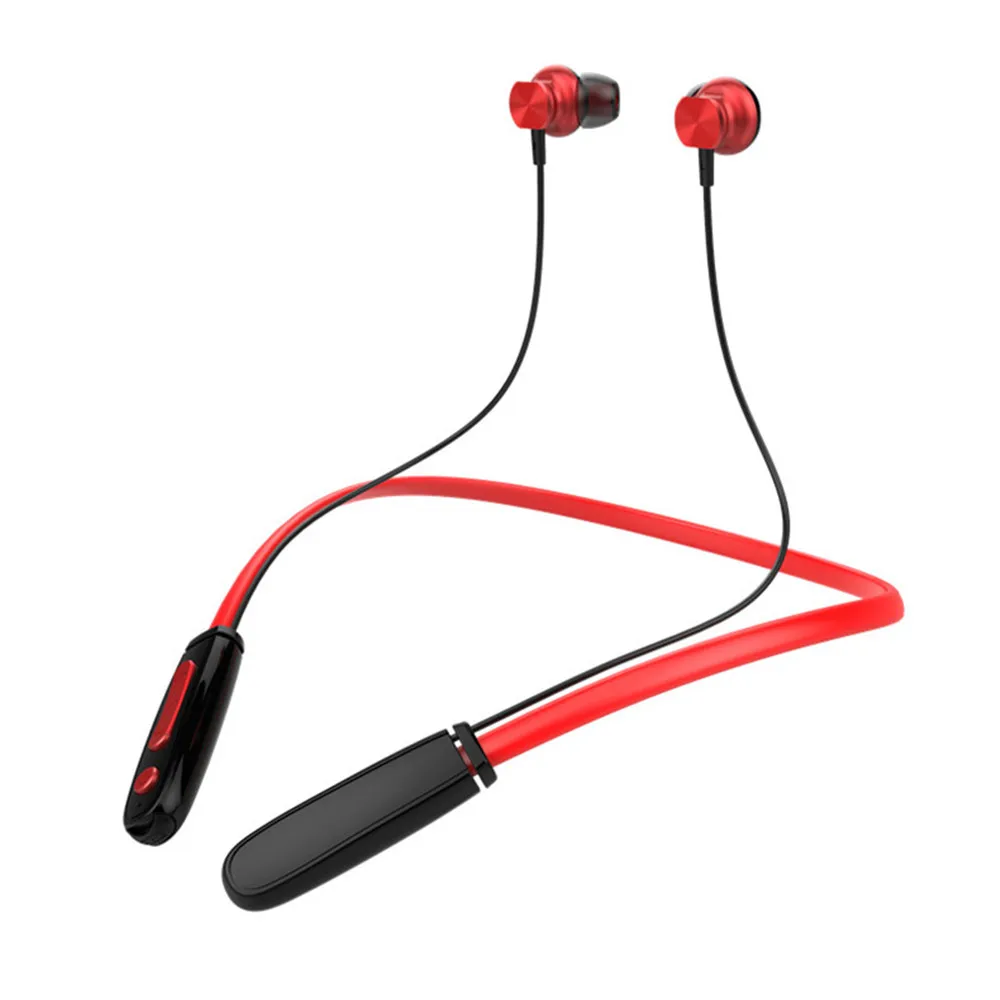 

Sports Bluetooth headset J18 neck-hanging neck type magnetic ears running wireless earplugs in-ear wearing