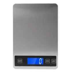 Цифровой Кухня весы 22lb/10 кг зарядки сенсорная кнопка Водонепроницаемый Пособия по кулинарии масштаба # Aug.26