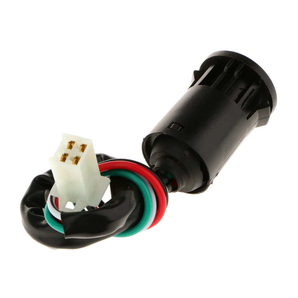 4 WIRES IGNITION KEY SWITCH 50cc 70cc 90cc 110cc 125cc ATV DIRT BIKE Motorcycle Accessories & Parts