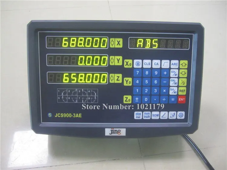 Дешево Новый 3 осевой цифровой индикации с линейной шкалой 100 1020 мм 5 микрон линейный энкодер полный dro комплекты Бесплатная доставка