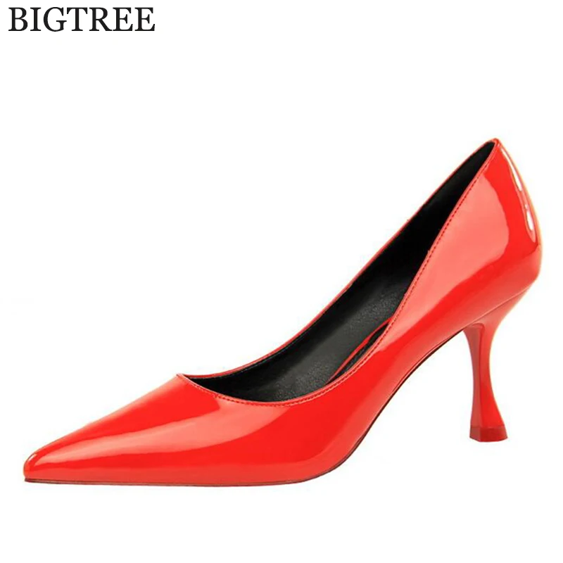 

2018 new Women fashion Pointed Toe High Heels Fashion Sexy Shoes Women Pumps Wedding Shoes Working Shoes Woman Zapatos Mujer c14